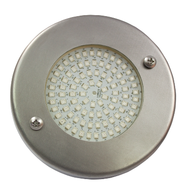 Φωτιστικό slim LED Ø100mm x 10mm
και πλακέτα ρητίνης 99led 10w/12v DC, 1.000 Lumen Color temperature 2.700k